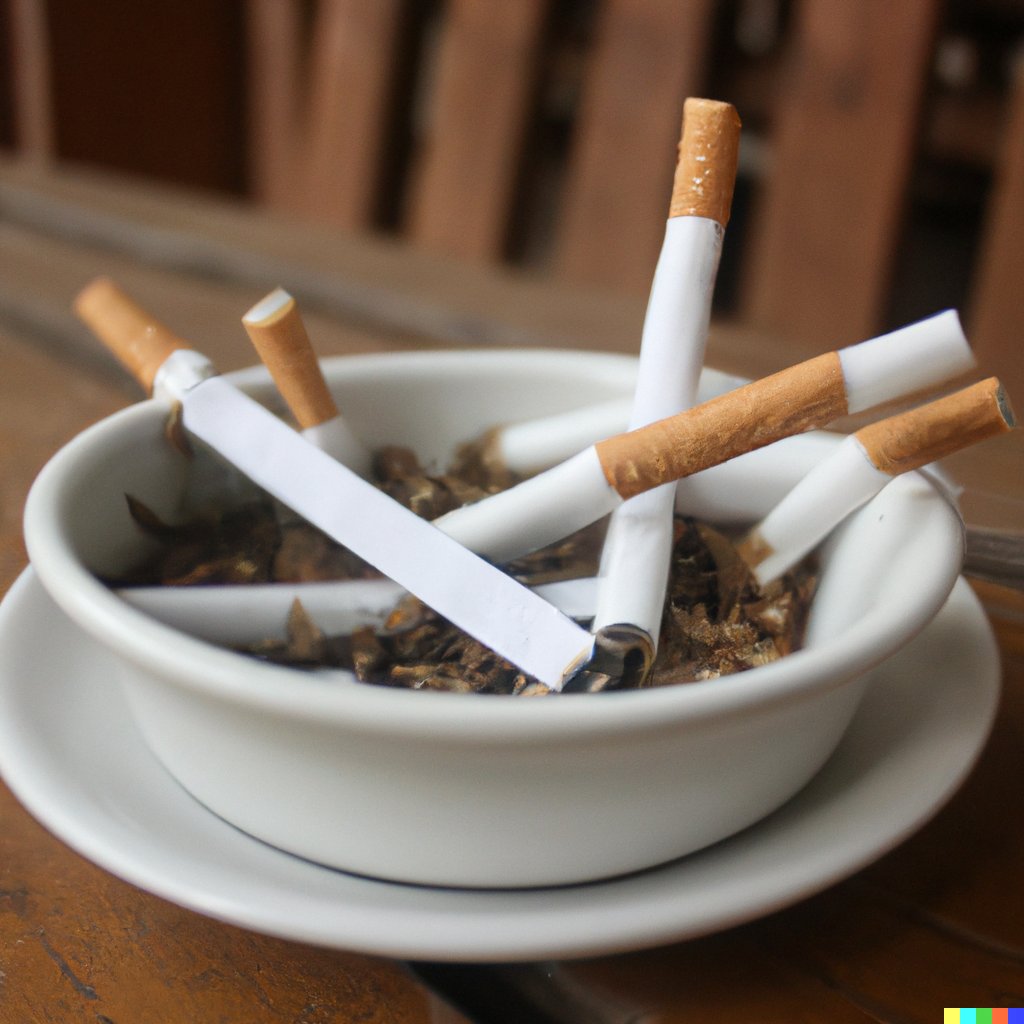 <strong>FOOD OR CIGARETTE</strong>